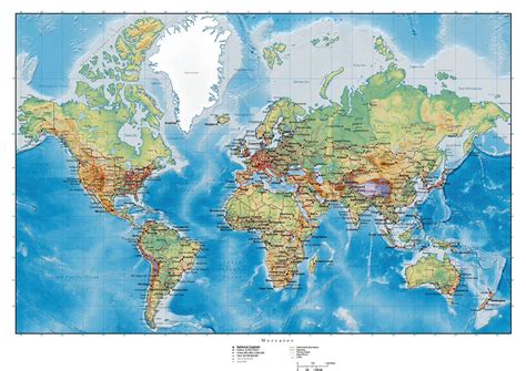 plan de la carte du monde  blog
