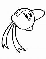 Kirby Coloring Pages Fighter Printable sketch template