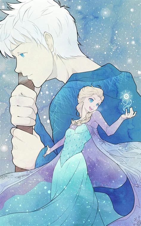 they need each other jack x elsa frozen love elsa frozen disney