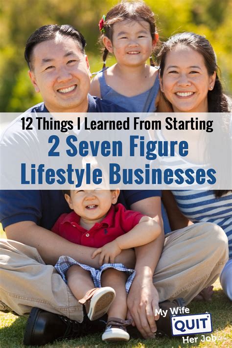 learned  starting   figure lifestyle businesses