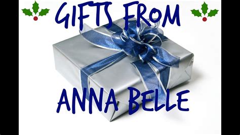Посылка от Anna Belle🎁Обмен подарками ️ ️ ️ Youtube