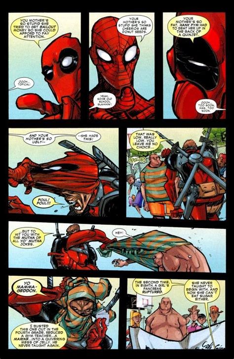 deadpool vs spiderman