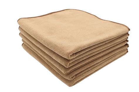 classic ultra soft microfiber cloth bronze 40 x 40 cm