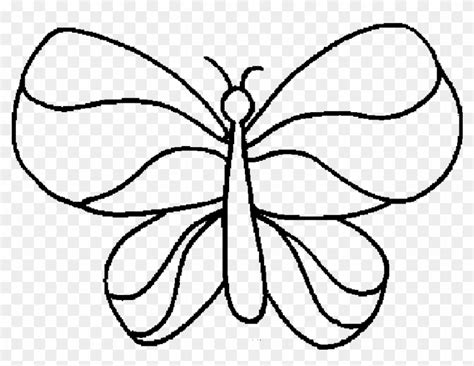 butterfly  wings  simple coloring sheet  butterfly