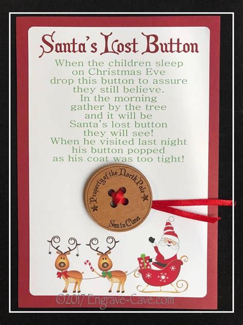 button santas lost button christmas eve elf