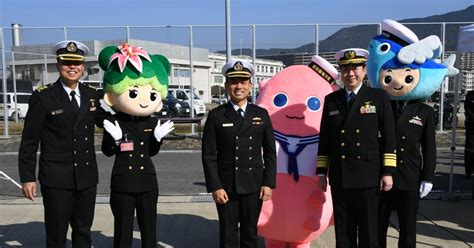 cute japanese mascots  republic  spore navy  goodwill