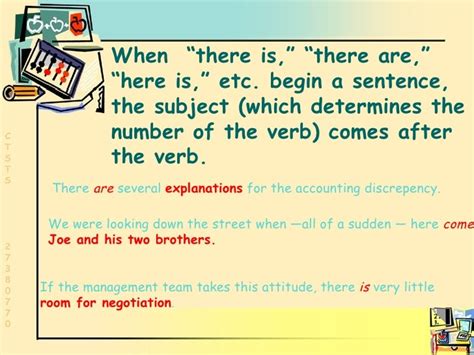grammar subject verb agreement