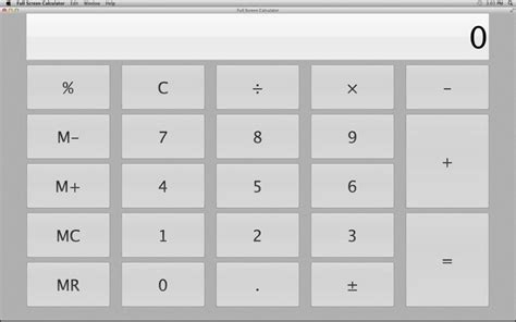 full screen calculator  pc   windowsden win