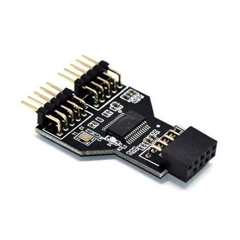 usb  motherboard header  pin internal usb hub  port splitter moddiy