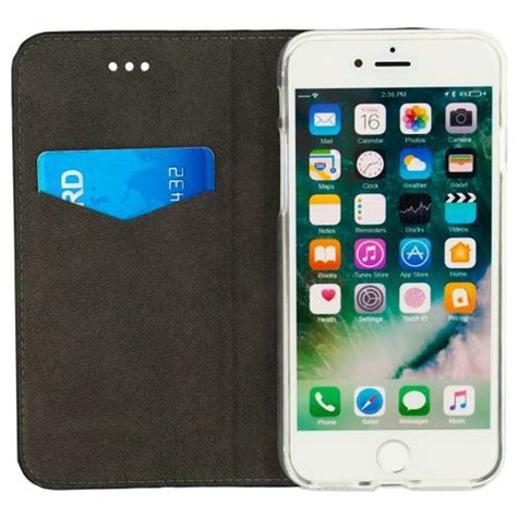 mobilize premium gelly book case black apple iphone se se  belsimpel