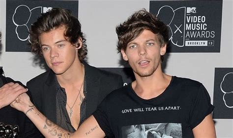 Did One Direction S Louis Tomlinson And Harry Styles Have
