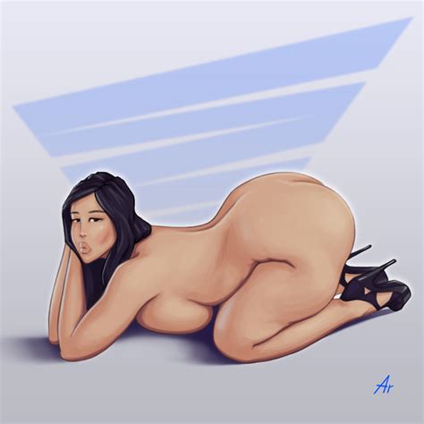 curvy booty by ar018 hentai foundry