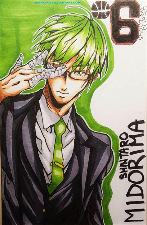 midorima shintarou kuroko  basket fanart  xerneace  deviantart