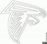 Atlanta Falcons Logo Coloring Football Team Nfl Pages Georgia Nfc South American Division Stencil Sports Printable Logos Falcon Helmet Painting sketch template