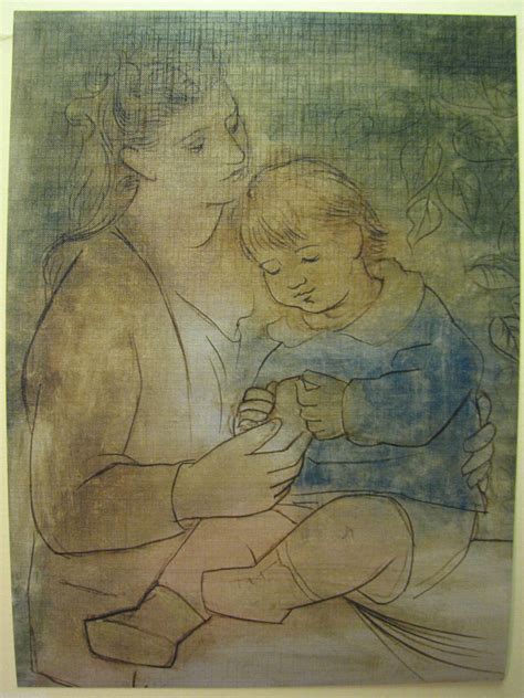 mother  child  pablo picasso art prints