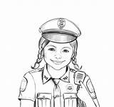 Policeman Coloringhome sketch template