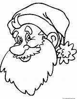 Coloring Christmas Print Santa Face Printable Pages Kids Claus Faces Whale Drawing Cliparts Sheet Drawings Killer Big Outline Sheets Adults sketch template