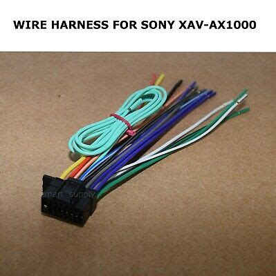 wire harness  sony xav ax xavax  fast shipping ebay