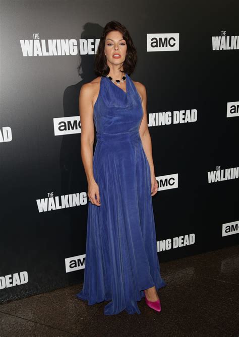 Pollyanna Mcintosh At The Walking Dead Premiere Party In