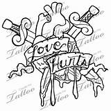 Tattoo Hurts Designs Coloring Pages Choose Board Adult sketch template