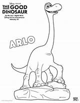 Dinosaur Arlo Good Coloring Disney Printable Neck Long Pages Natured Featuring Adventure Fun Click sketch template