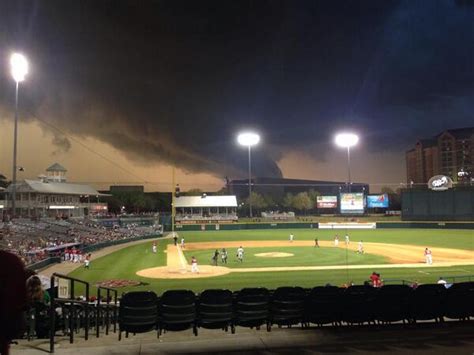 tornado  background  double  frisco roughriders baseball game