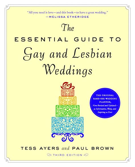 Published Today The Essential Guide To Gay And Lesbian Weddings Third
