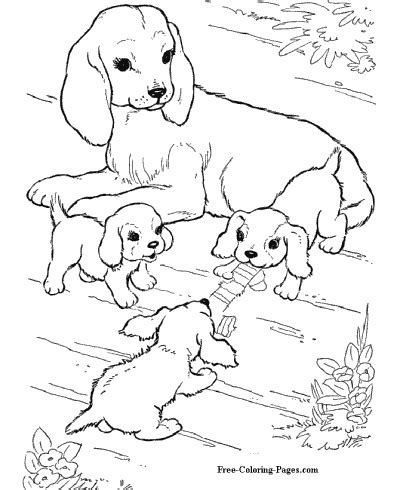 coloring pages  dogs