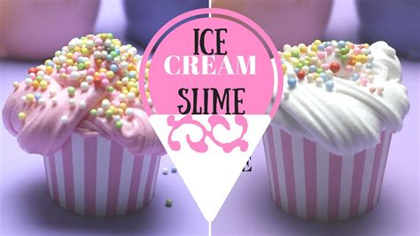 diy ice cream slime how to make ice cream slime fun