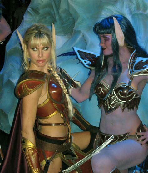 sexy elf cosplay girls obsolete gamer