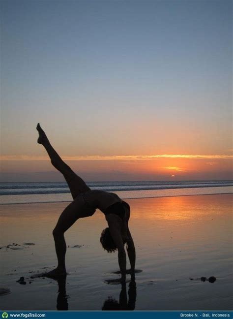 beach yoga  yoga poses world yoga day wheel pose yoga