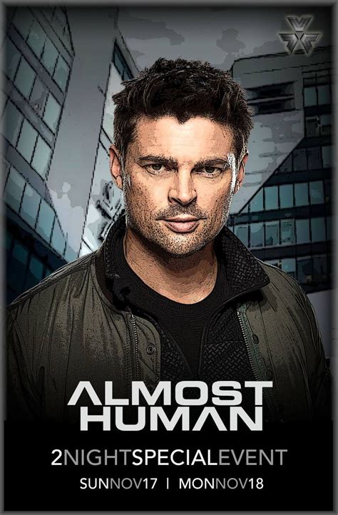 New 2 Night Event Poster For Almost Human Featuring Keenex Karl