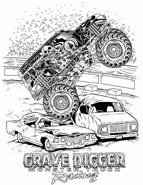 monster jam printable coloring pages printable word searches