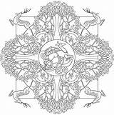 Coloring Pages Mandala Nature Book Mandalas Adult Colouring Adults Printable Coloriage Sheets Doverpublications Color Colorier Make Dover Wonder Kids Books sketch template