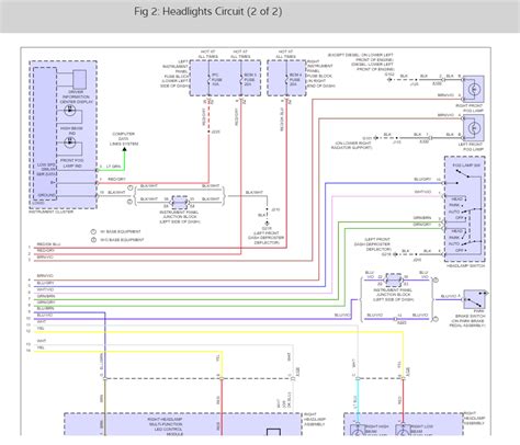 chevy silverado headlight wiring diagram wiring diagram  schematics