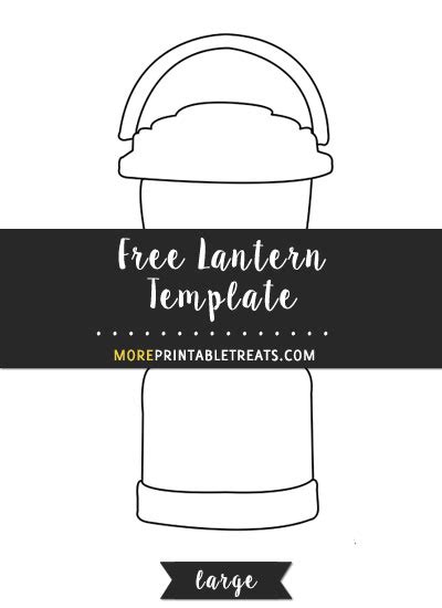 lantern template large