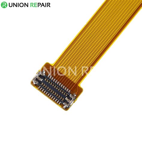 rear camera pcb connector extended flex cable ribbon  iphone   pcsset