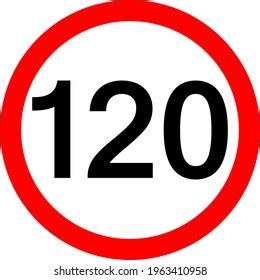 speed limit road sign icon stock vector royalty