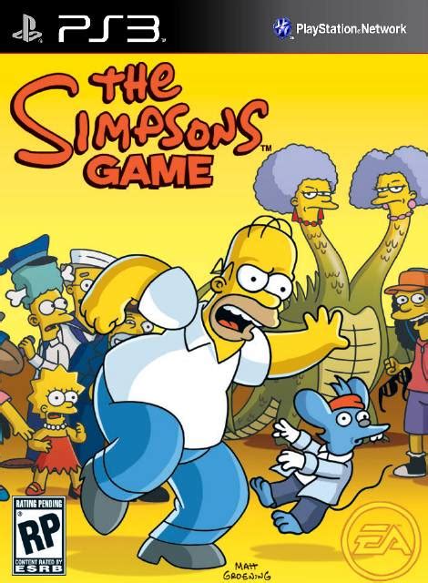 simpsons game  game ps ps ps rpcs pc