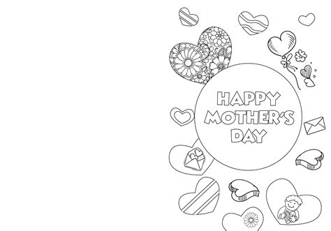 printable mothers day cards  color pdfs freebie finding mom