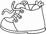 Sinterklaas Schoen Kleurplaten Zetten Kleurplaat Knutselen Schoentje Zapatillas Animaatjes Tekeningen Gevuld Eenvoudige Schoenen Uitprinten Printen Nicolaas Afkomstig sketch template