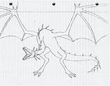 Wyvern Template sketch template