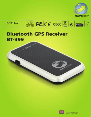 bluetooth gps receiver bt  manualzz