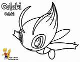 Pokemon Coloring Celebi Pages Legendary Print Drawing Slugma Mythical Dynamic Colorine Lugia Ho Oh Clip Library Yescoloring Clipart Popular Book sketch template