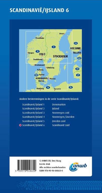 anwbwegenkaart scandinavieijsland   bij kantoorboekhandel laan