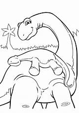Coloring Baby Dinosaur Pages Mom Dinosaurs Asleep Dinos Fall His Back Choose Board sketch template