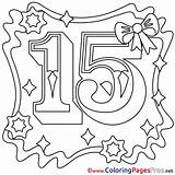 Coloring Birthday Happy Pages Years Kids Sheet Title sketch template