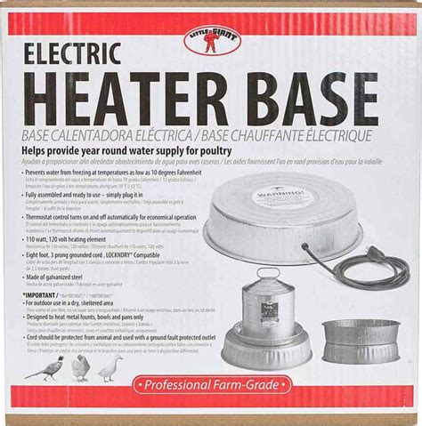 electric water heater base item