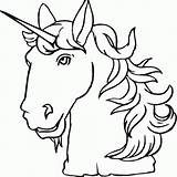 Einhorn Ausmalbilder Kopf Unicornios Unicorns Ausmalbild Emoji Malvorlage Sketsa Viso Unicorno Mythical Clipartmag Colouringmermaid sketch template