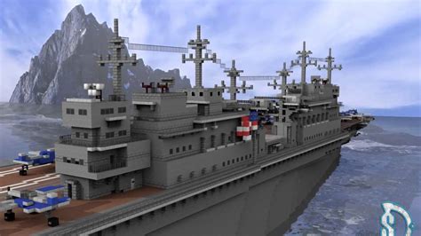 Minecraft Aircraft Carrier Skydustme™ Youtube
